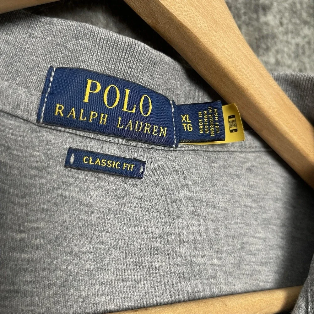 Polo Ralph Lauren Men's Classic‎ Fit Gray XL Tall Short Sleeve Polo